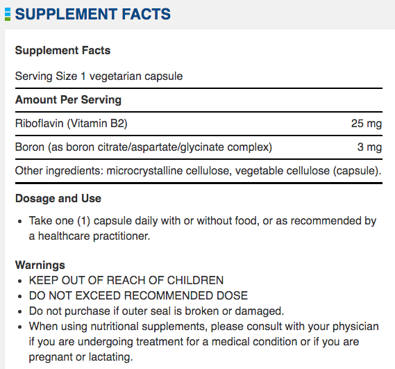 Supplement Facts