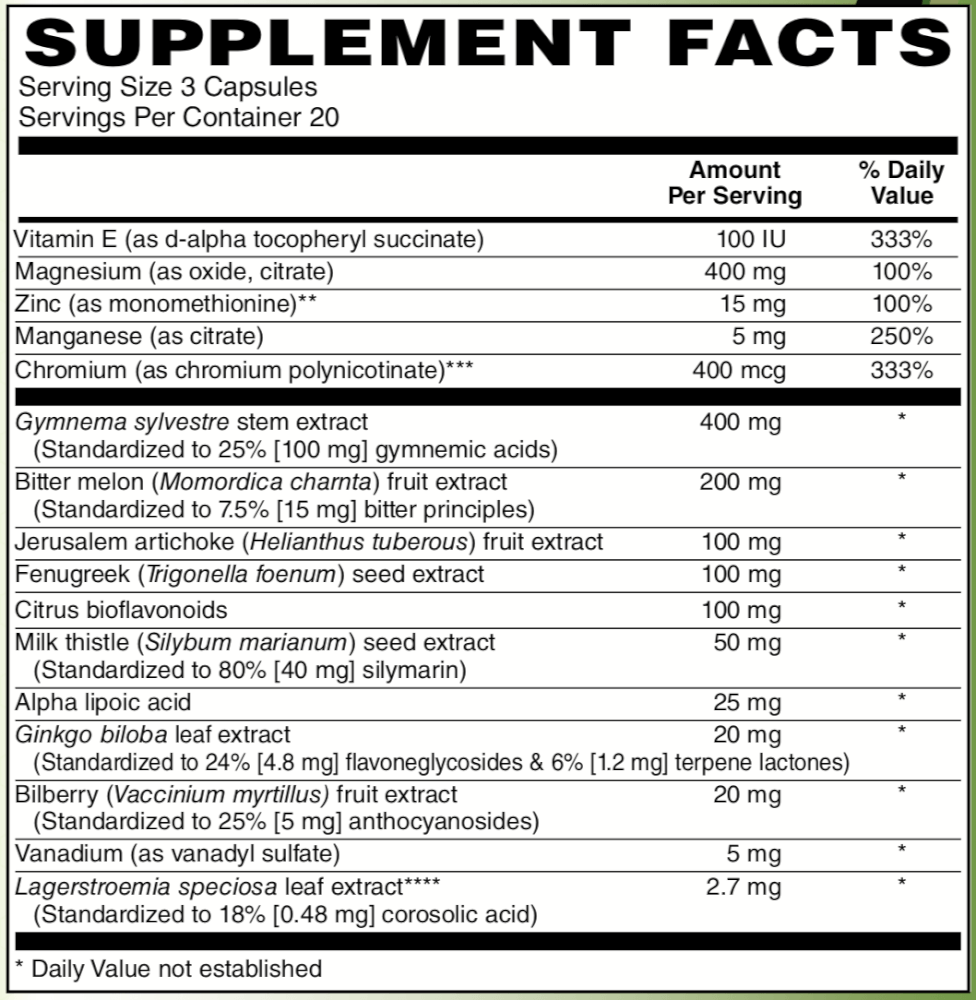 Supplement Facts