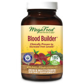 MegaFood Blood Builder at a XXX% discount.  Blood Builder